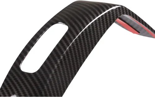 Miniatura 5 de YIWANG ABS cromo coche centro apoyabrazos caja interruptor botón marco adhesivo cubierta lentejuelas para Mercedes Benz Clase A W177 2019 2020 Fibra