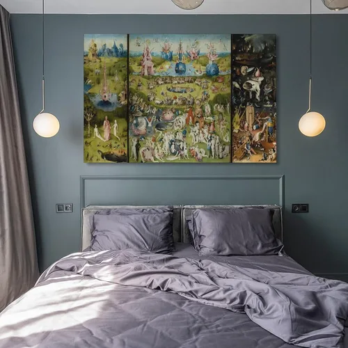 Miniatura 8 de Hieronymus Bosch, The Garden of Earthly Delights - Póster de pinturas famosas, pósteres de obras de arte geniales, arte de pared, impresiones