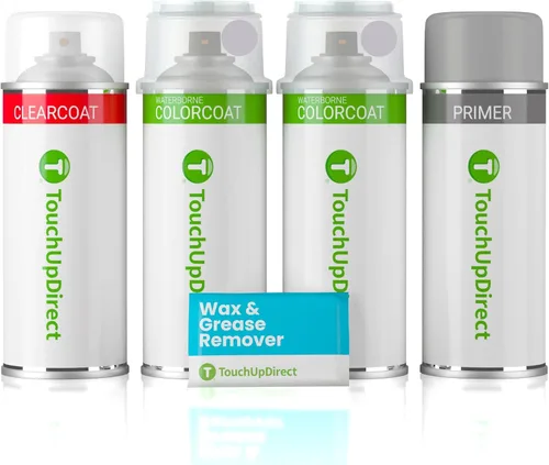 Miniatura 309 de TouchUpDirect 3D/A3D Bright Silver Metallic Compatible con pintura de retoque Kia Exact Match en aerosol - Kit esencial Plateado metálico brillante.