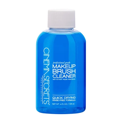 Miniatura 9 de Cinema Secrets Solución limpiadora de brochas de maquillaje de vainilla azul original, limpiador profesional para brochas de maquillaje, fórmula