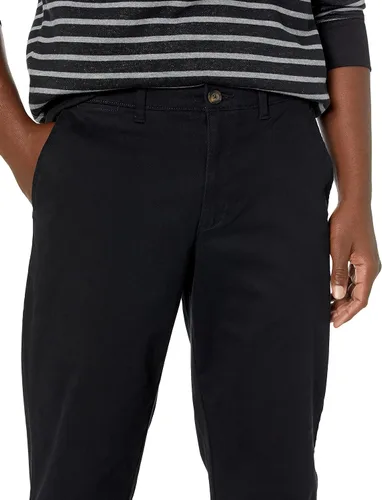 Miniatura 3 de Tienda Essentials Pantalón caqui elástico casual de ajuste recto para hombre