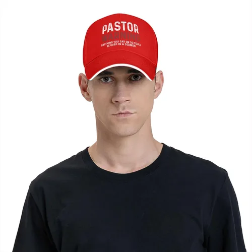 Miniatura 16 de Regalos de agradecimiento para pastores, regalos para pastores para hombres, sombrero de advertencia para pastor, gorra de advertencia para pastor