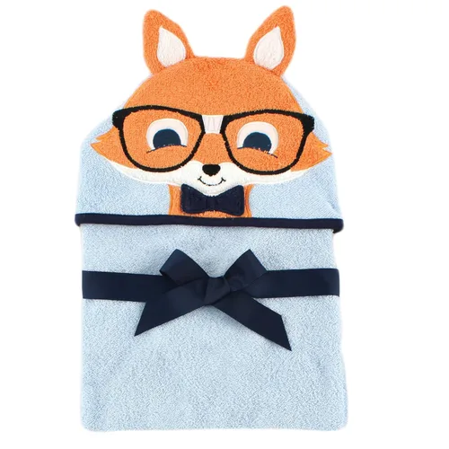 Miniatura 21 de Hudson Baby Toalla unisex de algodón con capucha con cara de animal para bebé, abeja amarilla, talla única Amarillo Bee