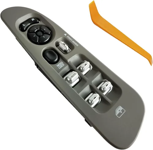 Miniatura 9 de 641-00496L Interruptor de ventana de control eléctrico delantero izquierdo compatible con Dodge Ram 1500 2500 3500 2002-2009, interruptor