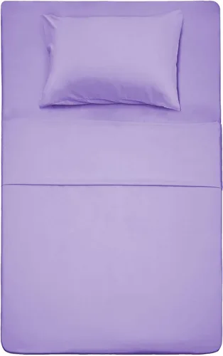Best Season - Juego de sábanas de cama individual de microfibra cepillada de 1800 hilos, 3 piezas (lavanda) 1 sábana encimera, 1 sábana bajera y 1