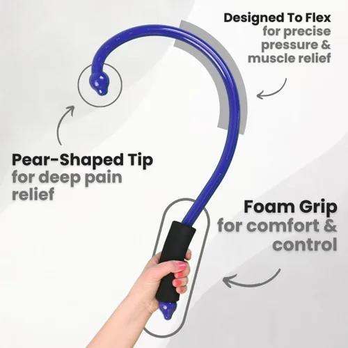 Miniatura 4 de q-flex acupresión cuerpo espalda y masaje Herramienta