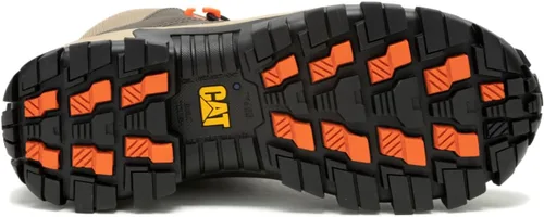 Miniatura 5 de Calzado CAT para hombre Invader Mid Vent CT - Café, Bungee Cord