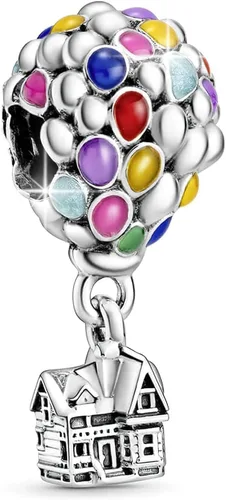 Miniatura 22 de LUXILLA Abalorio de plata de ley 925 para madre, hija, abuela, para familia, amor, madre, hija, abuela, para pulseras, collares, dijes, abalorios