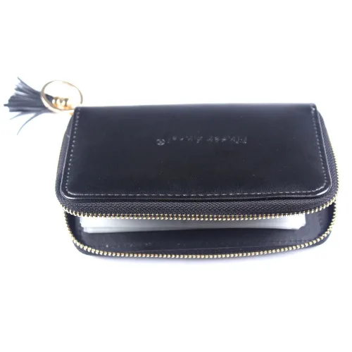 Miniatura 2 de Estuche para placa de estampado de uñas de 24 ranuras, redondo, cuadrado, rectangular, organizador de placa de sello de uñas, color rosa, negro
