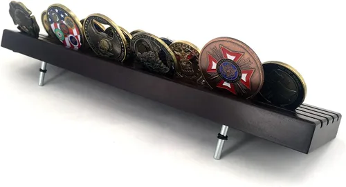 Miniatura 3 de Glamtune Soporte para monedas de 4 filas con desafío militar (grande)