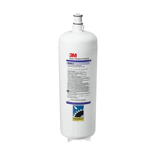 Cartucho de filtro para productos de filtración de agua 3M, Modelo HF60-S, Inhibición de corrosión; Capacidad de galones 35000, tasa de flujo de