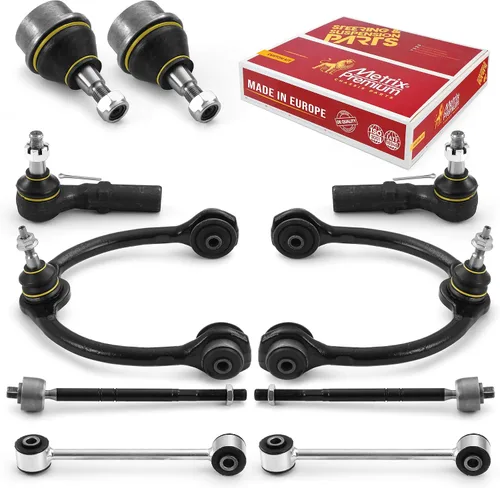 Miniatura 74 de Metrix Premium Chassis Parts - Kit de suspensión delantera de 10 piezas para BMW X5 2007-2013, BMW X6 2008-2014, reemplazo, fabricado en Europa