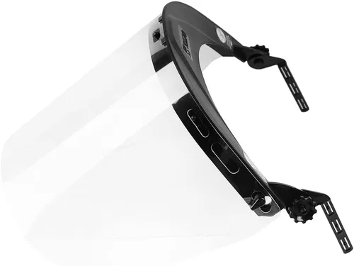 Miniatura 9 de GREEN DEVIL - Visor de malla metálica de repuesto con protector facial protector con soporte de montaje para cascos/cascos forestales/motosierras