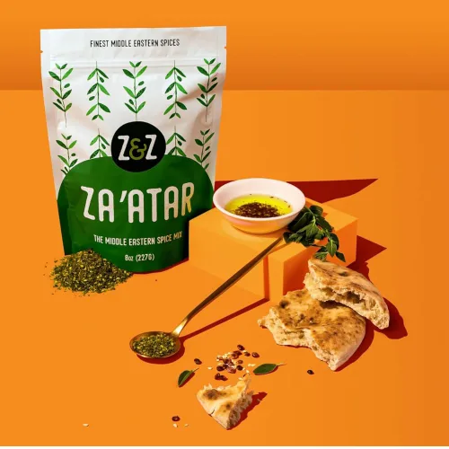 Miniatura 10 de Za'atar by Z&Z Mezcla de especias Za'atar con especias Zaatar, zumaque y semillas de sésamo tostadas Condimento Za'atar para panes, ensaladas