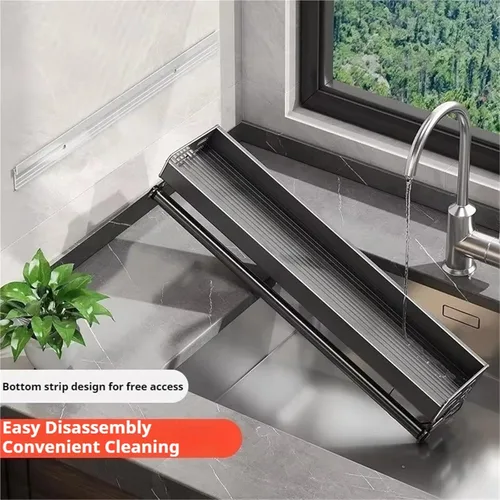 Miniatura 5 de Estante para utensilios de cocina montado en la pared, estante de almacenamiento de especias, estante de almacenamiento colgante con ganchos