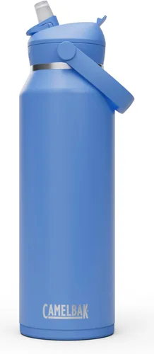 Miniatura 25 de CamelBak - Thrive - Botella de agua con tapa y pajilla, 20 onzas - Aislante de acero inoxidable, color negro