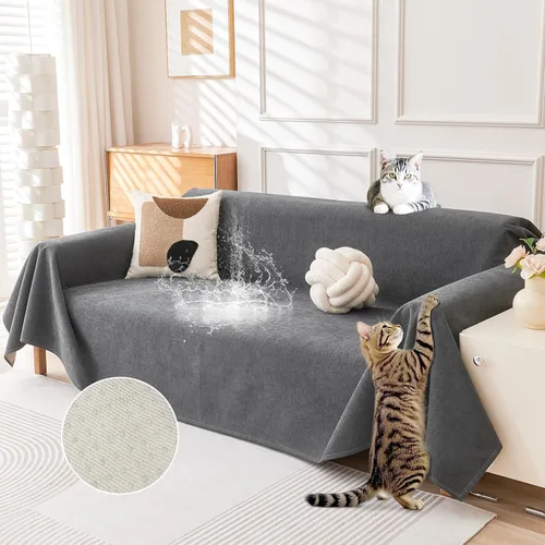 Miniatura 9 de Deep Dream Funda para Sillón Resistente a Arañazos de Gato, Funda Impermeable para Sofá para Perros, Protectores de Sofá Amigables con Mascotas
