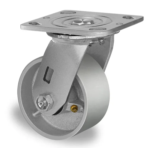Miniatura 34 de Ruedas giratorias de 4 x 2 pulgadas, ruedas industriales resistentes, ruedas giratorias con rodamiento de rodillos - Ruedas de hierro fundido