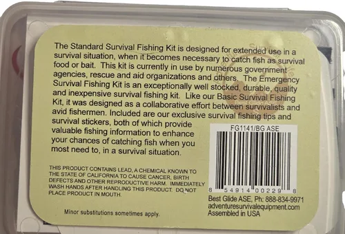 Miniatura 2 de Best Glide ASE Kit de pesca de supervivencia - Versión estándar (soporte PSK no incluido)
