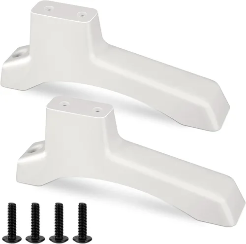 Wenqik Juego de 2 patas para calentador de pared, kit de montaje en suelo con 4 tornillos, calentadores de propano, pies de gas natural, caldera
