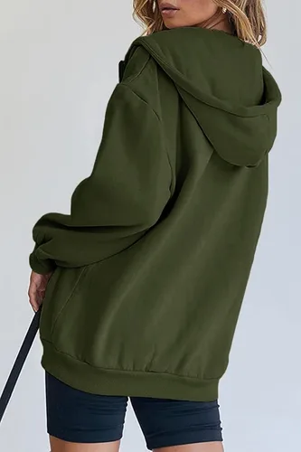 Miniatura 3 de PRETTYGARDEN Sudaderas con capucha Y2K con cremallera y bolsillos para mujer