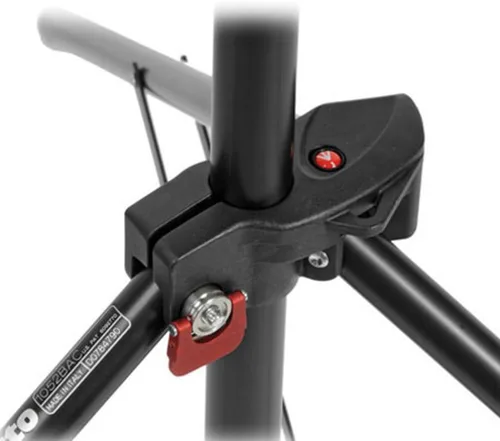 Miniatura 7 de Manfrotto 1005BAC Soporte de Luz Ranker de Aluminio con Amortiguación de Aire de 107" con 3 Secciones y 2 Elevadores, Negro
