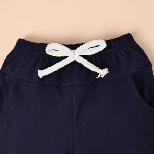 Miniatura 66 de Ropa de otoño e invierno para bebé, trajes de niño pequeño, sudadera de manga larga, sudadera de retazos y pantalones, 2 piezas, 12 meses a 5 años