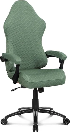 Miniatura 8 de Deisy Dee SIN Silla, SOLO Fundas para Sillas Gaming, Fundas Deslizables Gaming Fundas de Poliéster Elástico para Silla Gaming Reclinable de Carreras