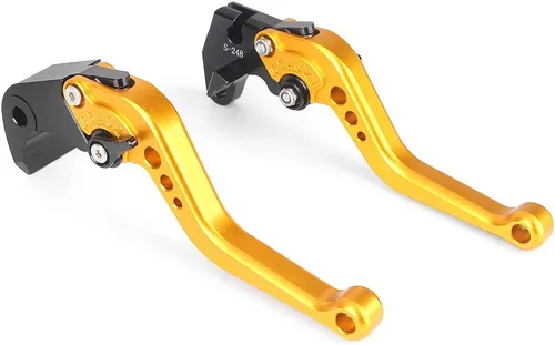 Miniatura 4 de Palancas de cluth de freno cortas para Suzuki 2004 2005 GSXR GSX-R 600 750 K4 04 05, Dorado