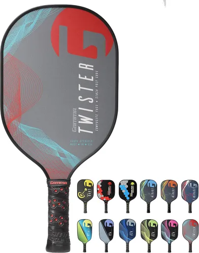 Miniatura 5 de Gamma Made in The USA Pickleball Paddles, NeuCore & Sensa Polycore Technology, Textured Graphite, Honeycomb Grip, USAPA Approved, Additional Power &