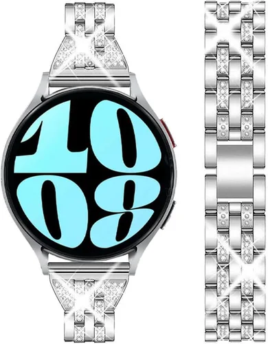 Miniatura 2 de DEALELE Correas compatibles con Samsung Galaxy Watch 7 / FE / 6/6 Classic / 5/5 Pro / 4/4 Classic / 3 de 1.614 in / Huawei GT3 / GT2 de 1.654 in, 1#