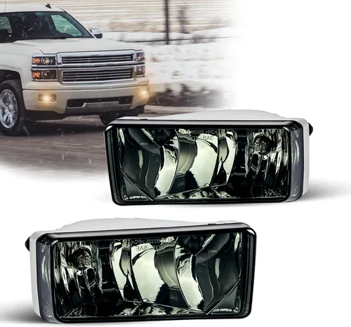 Miniatura 9 de Conjunto de luces antiniebla para Chevy Silverado 2007 2008 2009 2010 2011 2012 2013 2014 2015 Kit de repuesto para Avalanche 2007-2013, Suburban