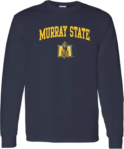 Miniatura 77 de NCAA oficial de College – University Team Color Arco Logo Manga Larga