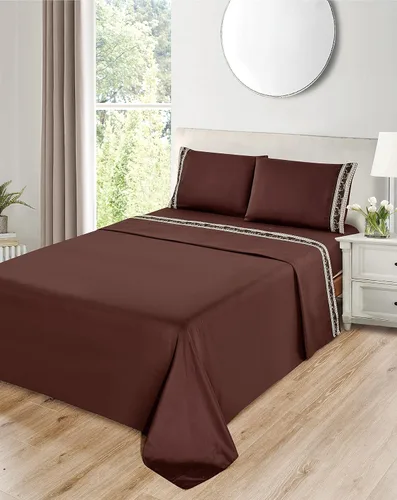 Miniatura 3 de Sheets & Beyond Juego de sábanas de 3 piezas de microfibra táctil de algodón súper suave con estampado de cabina (tamaño individual, oso)