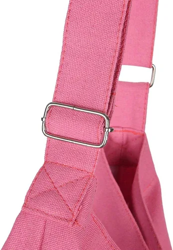 Miniatura 159 de Covelin - Bolsa de hombro informal de lona para mujer, estilo bohemio y retro, bolsa de mano, bolso cruzado, tamaño grande