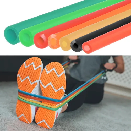 Miniatura 6 de M METERXITY Tubo de goma de látex natural, 5/64 pulgadas [0.067 in] ID x 11/64 pulgadas [0.177 in] OD Tubo de manguera de látex de 10 pies de Verde