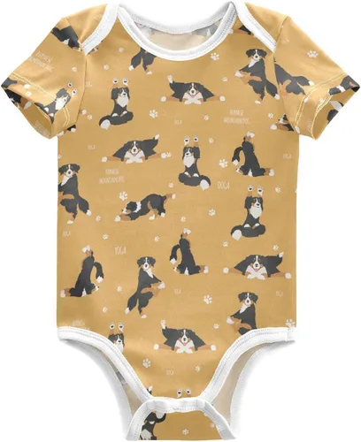 Miniatura 23 de vvfelixl Trajes de bebé lindos conjuntos de cachorros de manga corta de algodón ropa de bebé para niños niñas 0-24 meses