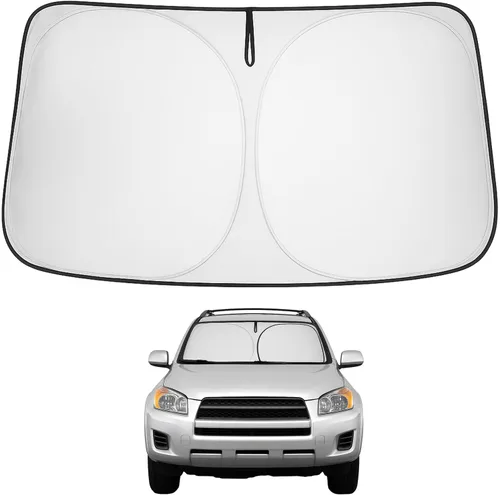Miniatura 146 de Proadsy Parasol para parabrisas actualizado 2025, ajuste personalizado Dodge RAM 1500 2Dr 2019-2024 2025, 4 capas, plegable, protector de parasol
