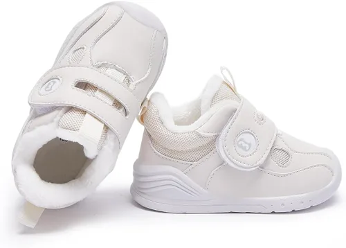 Miniatura 4 de BMCiTYBM Zapatos de bebé niño niña bebé zapatillas de invierno cálido antideslizante primeros caminantes 6-24 meses