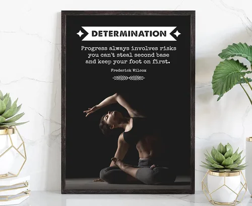 Miniatura 32 de Arte de pared con texto en inglés «Be Stronger Than Your Excuss», póster de gimnasio, impresiones de gimnasio, gimnasio en casa, decoración