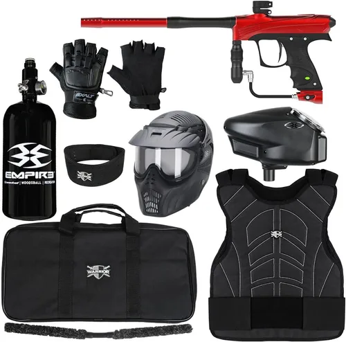 Miniatura 2 de Action Village Dye Rize CZR Level 3 Protector Kit de paquete de pistola de paintball Gris/Azul
