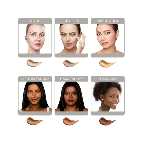 Miniatura 5 de Bellaterra Cosmetics BB Cream – Hidratante con color y base mineral, tono oscuro 108 – Ligero, sin aceite, cobertura acumulable, acabado mate, 42.5