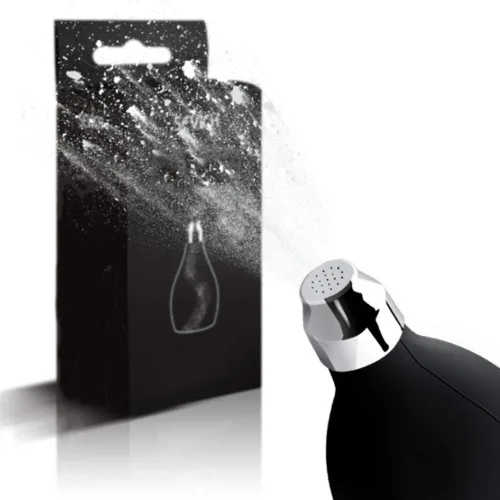 Miniatura 2 de Botella pulverizadora en polvo, Botellas de spray vacías, Soplador de polvo vacío, Bomba de pulverización de cabello en polvo Aplicador de fibra