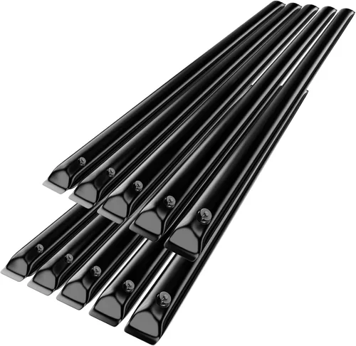 Miniatura 10 de Tubo de agua de invierno de esquina de 0.028 in más grueso para cubiertas de piscina, paquete de 4 bolsas de peso de agua de 23.6 x 11.8 pulgadas