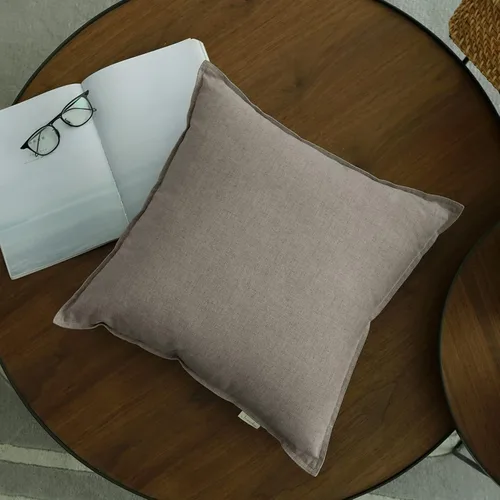 Miniatura 10 de Jeanerlor - Funda de cojín sólida de lino y algodón para decoración, de 18x18 pulgadas, funda de almohada especial para sofá, cama, silla