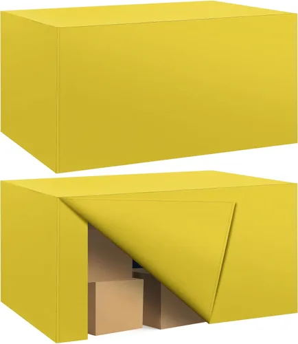 Miniatura 23 de Paquete de 2 manteles ajustados para mesa rectangular de 4 pies, 48 x 24 pulgadas, cubiertas de mesa verde manzana, tela de poliéster resistente al