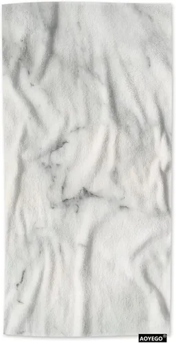 Miniatura 8 de AOYEGO Toallas de baño de sirena azul aguamarina, estilo retro, con escamas de peces marinos, sirena, lentejuelas, toallas de mano para cocina
