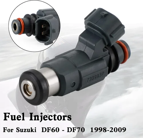 Miniatura 5 de 1 inyectores de combustible aptos para Suzuki DF60 - DF70 1998-2009, inyector de combustible reemplaza a 15710-66D00, CDH-166