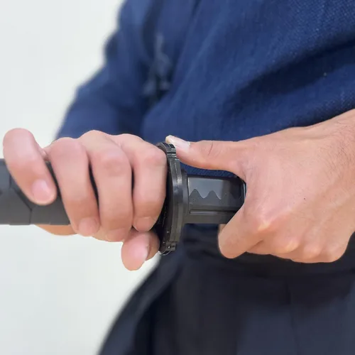 Miniatura 2 de E-BOGU Equipo de espada de entrenamiento de polipropileno para artes marciales (39") con vaina negra de Saya