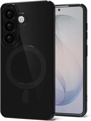 Miniatura 160 de Svanove para Samsung Galaxy S22 Funda de teléfono de silicona magnética, compatible con Magsafe, linda para mujeres, brillante color brillante, gel